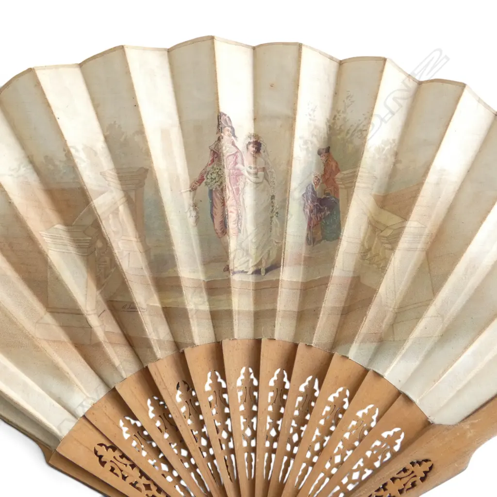 4 ANTIQUE FANS Image 1++