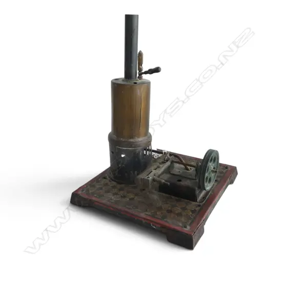 VINTAGE MODEL STEAM ENGINE H.230mm