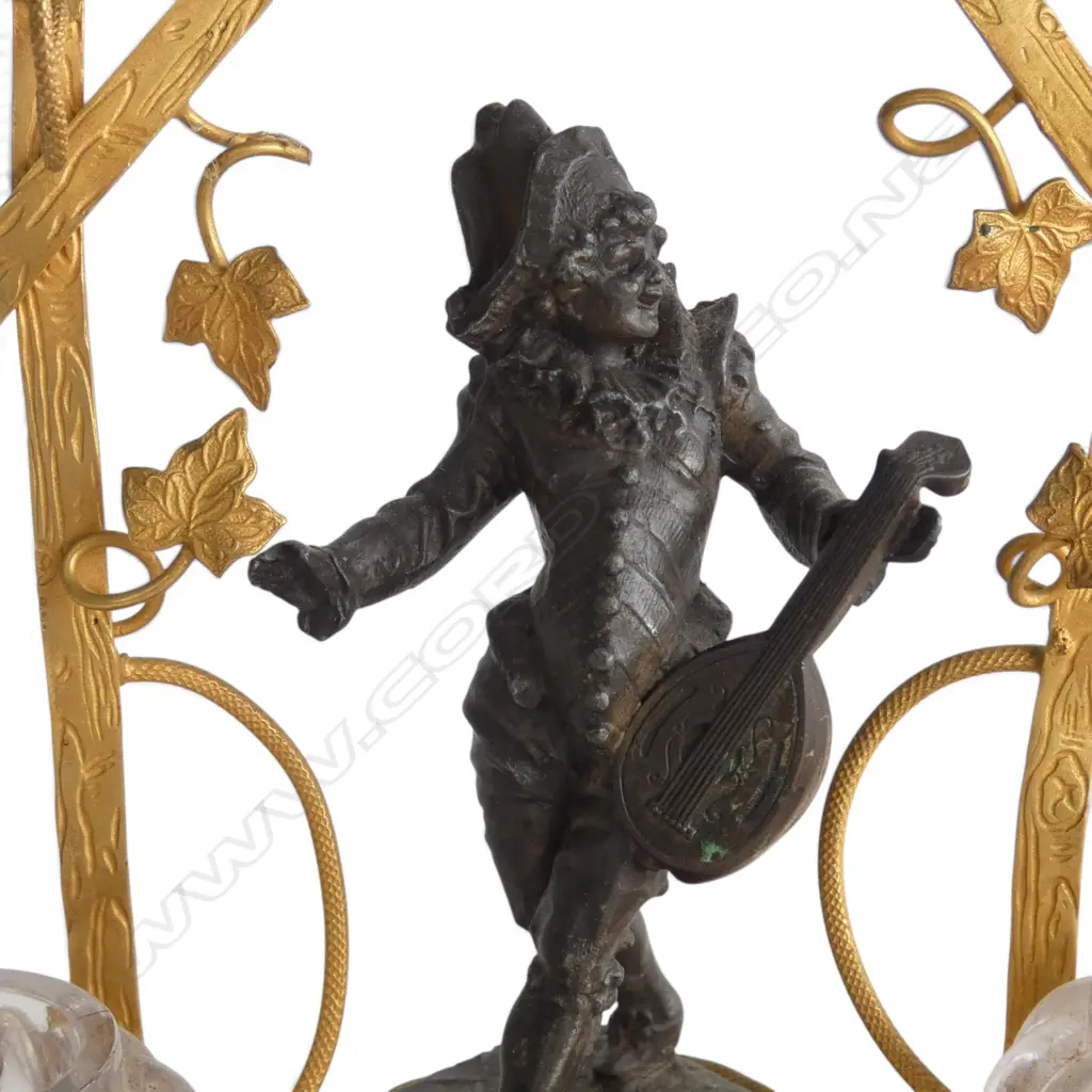 ANTIQUE FRENCH INKWELL / CANDLE HOLDER H.165mm Image 1++