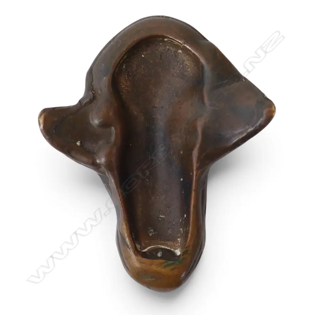 HAMISH MCWHANNELL BRONZE FACE C.1990 55x45mm Image 1++
