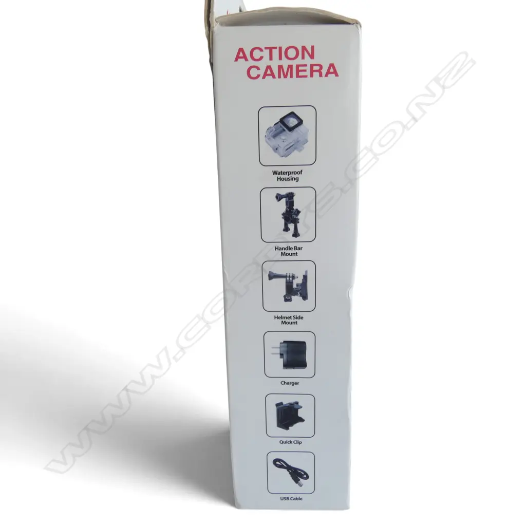 BOXED AIWA SPEAKER + 1080P ACTION CAMERA Image 1++