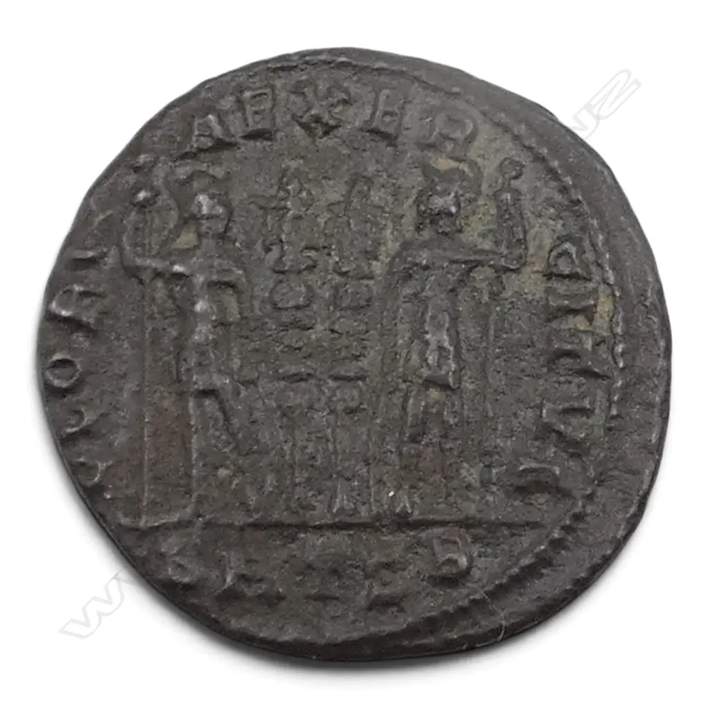 ROMAN COIN, CONSTANTINE II AS CAESAR, 317-337 AD, Dia.19mm Image 1++