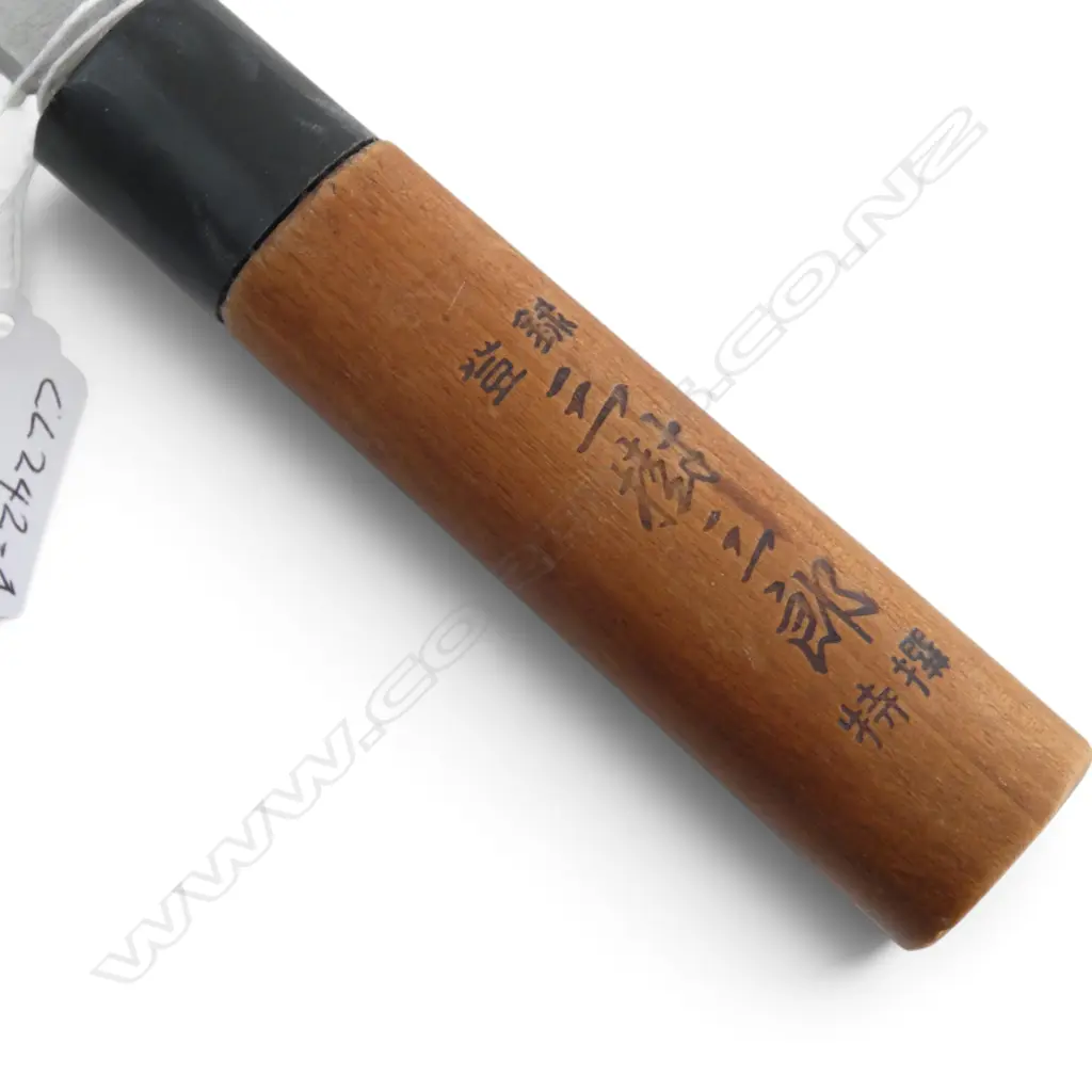 LRG VINTAGE HAND FORGED CHEF'S KNIFE by MIKISABURO - PREMIUM GRADE, L.330mm Image 1++