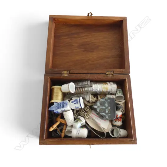 BOX OF ASST. SEWING ITEMS