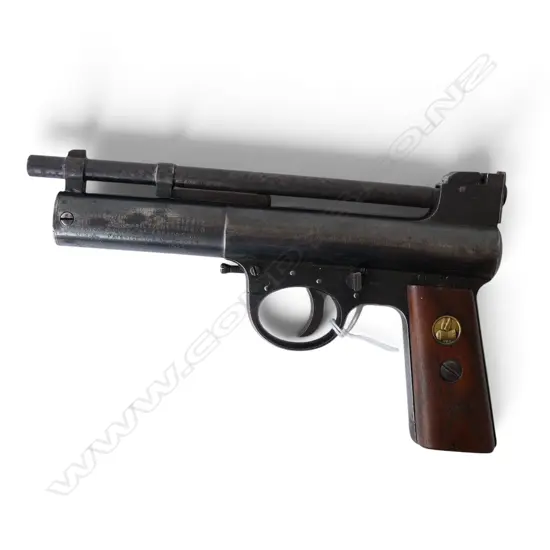 VINTAGE WEBLEY AIR PISTOL. .22 cal. 'MK I' Serial # 43354. w 4 pins on trigger