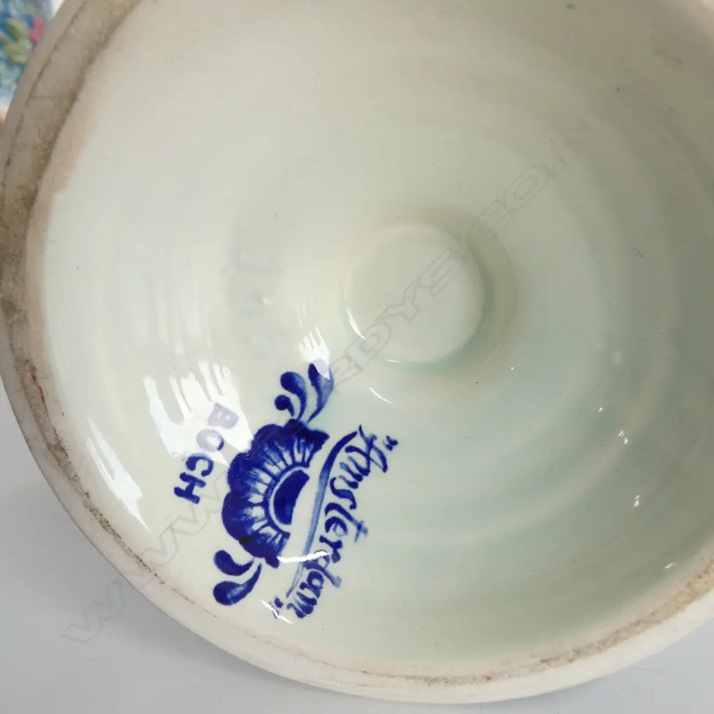 2 DUTCH BOCH VASES H.370mm Image 1++