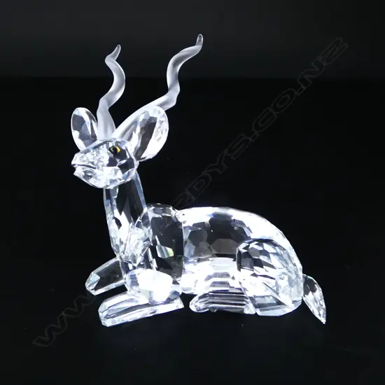 SWAROVSKI CRYSTAL ORNAMENT 'THE KUDU' H.100mm