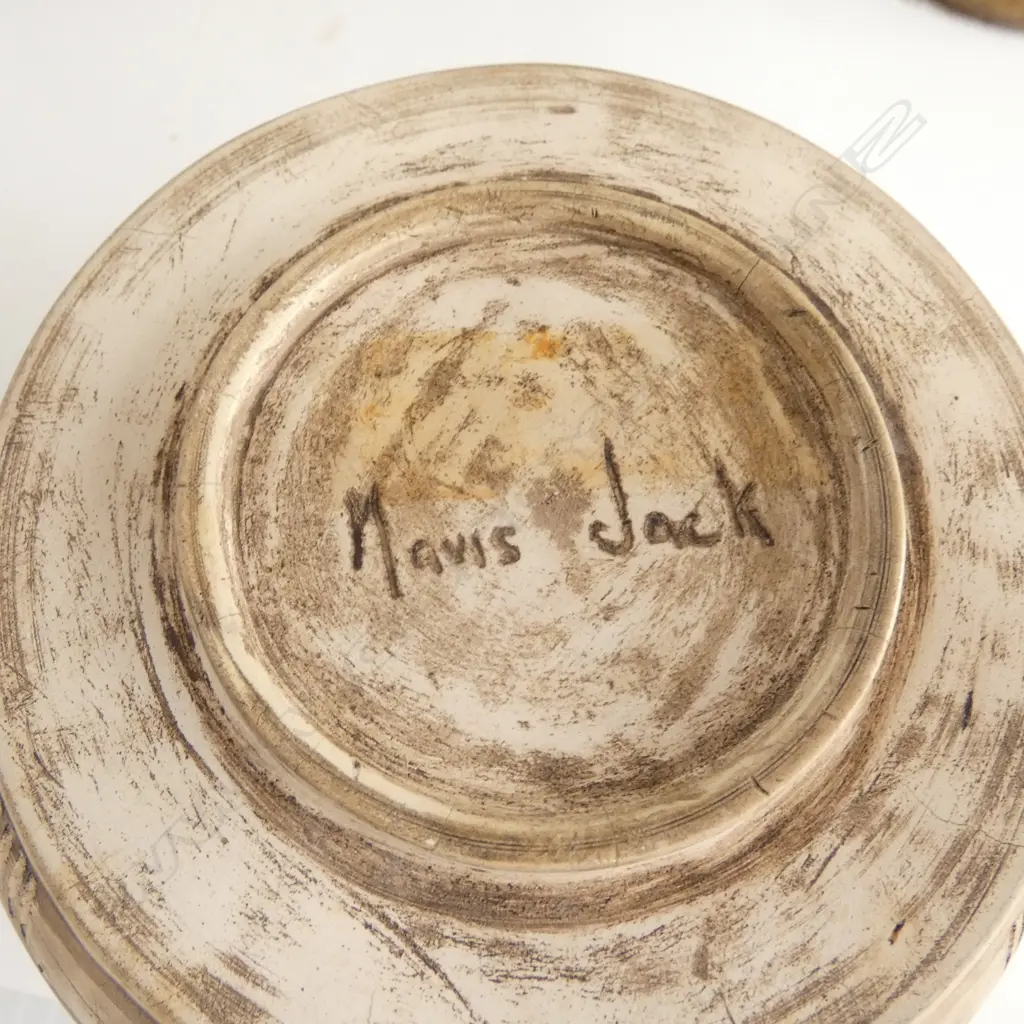6 PCES OF NEW ZEALAND STUDIO POTTERY Incl. Jeanelle MacEwan, Neil Grant, etc H.240mm Image 1++