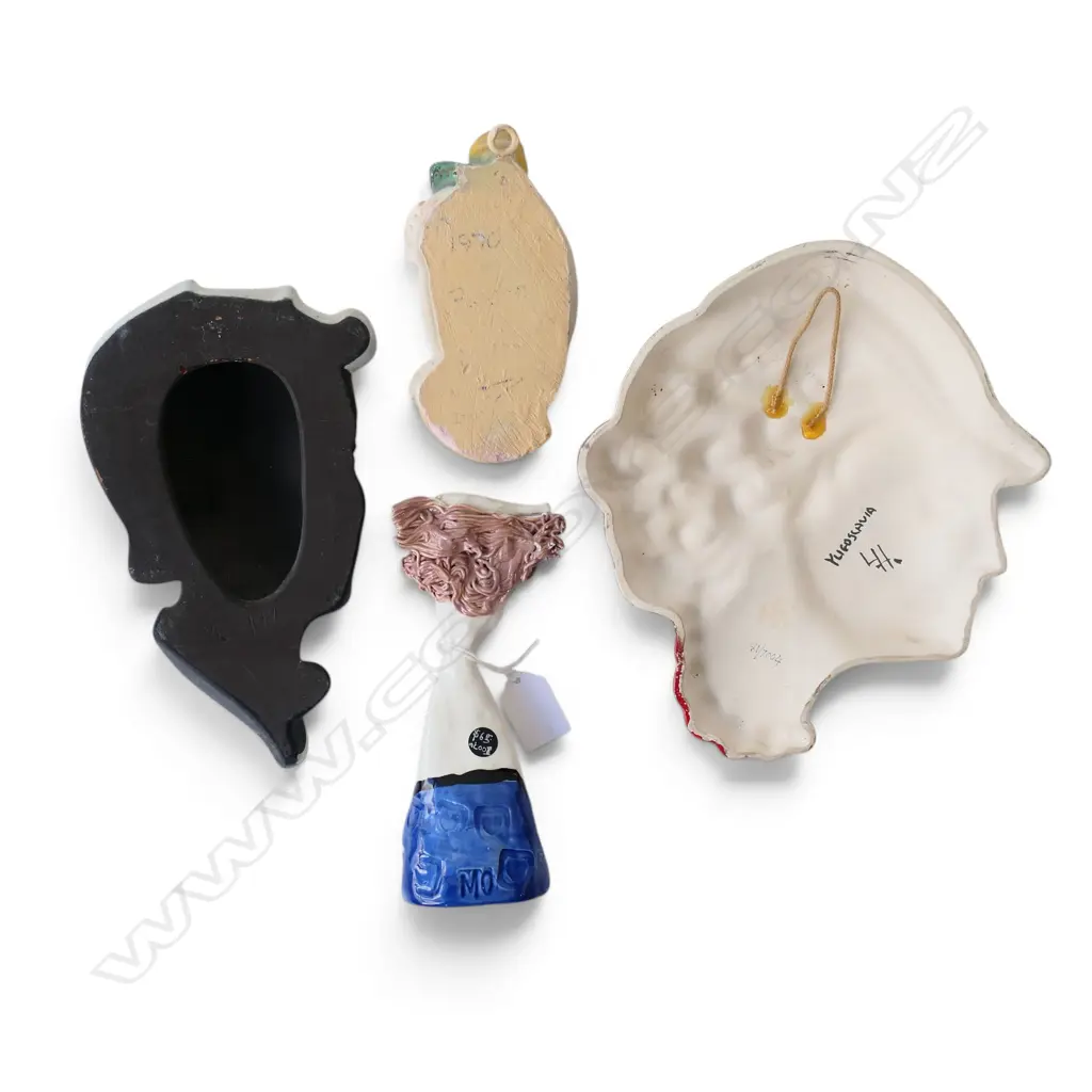 3 WALL HEADS + MANDY OLSEN FIGURE H.180mm Image 1++