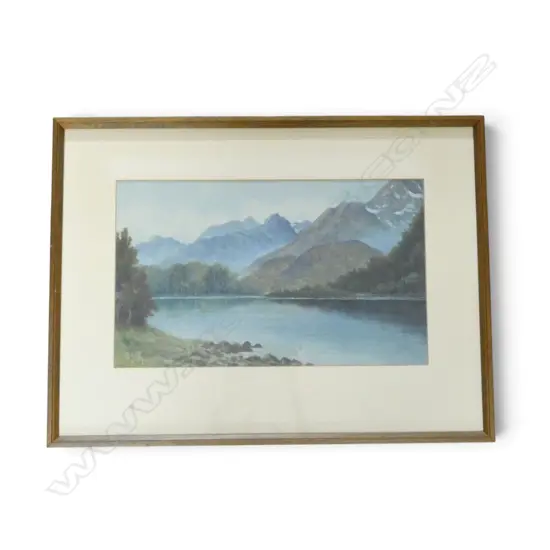 J. MAYCLAIR SENIOR, 'PYKE RIVER, OTAGO, OIL ON BOARD, SIGNED AND TITLED, 250 X 420mm