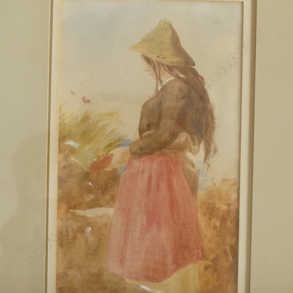 2 FRAMED WATERCOLOURS 260x360mm Image 1++