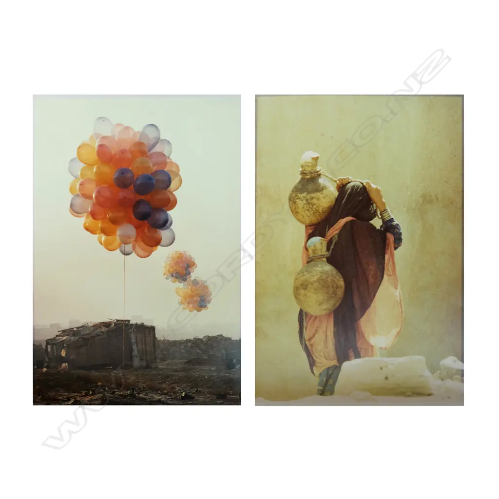 N. Kasraiain - The Balloons (Iran) - 1983 & Another Image 1++