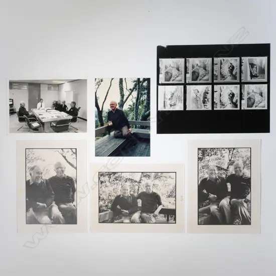 LOT ASST. DARKROOM PORTRAITS BRIAN BRAKE & VINTAGE CONTACT PRINT