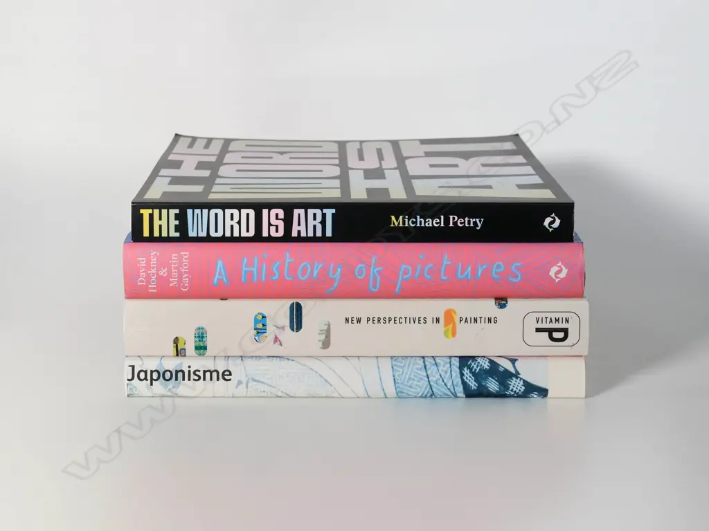 Four International Art Titles - incl. Hockney's History of Pictures etc Image 1++
