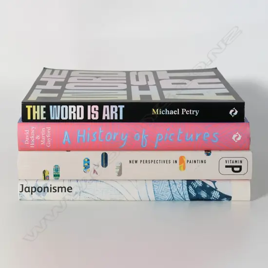 Four International Art Titles - incl. Hockney's History of Pictures etc