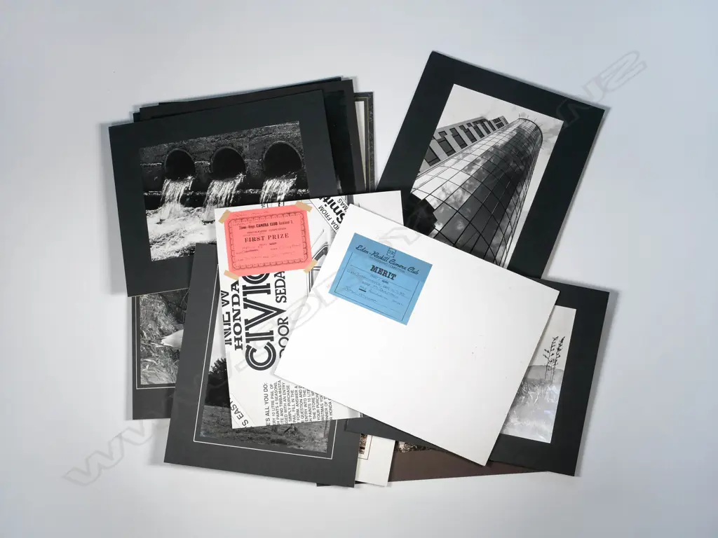 15 B + W PHOTOGRAPHS. MOST SIGNED 'JOHN MILLER' SOME W/ AWARDS Image 1++