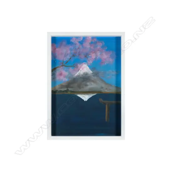 John Sturgess (b.1956) - Mt. Fuji - acrylic. 2025