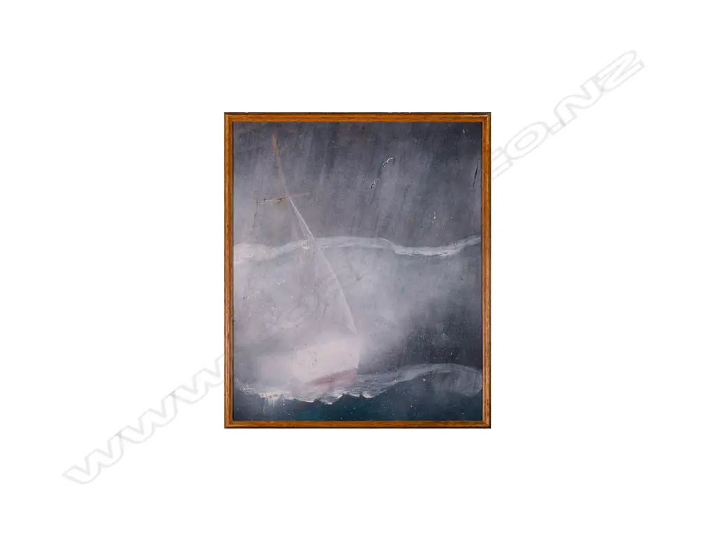 John Sturgess (b.1956) - An Ocean Challenge! acrylic. 2025 Image 1++