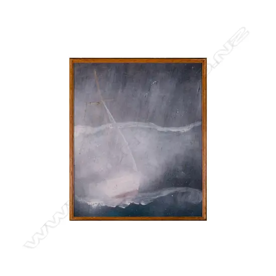 John Sturgess (b.1956) - An Ocean Challenge! acrylic. 2025