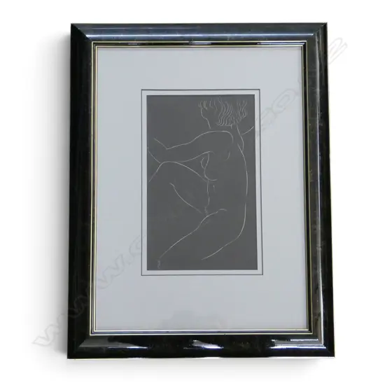 ERIC GILL, NUDE STUDY (BOOK PLATE FROM ERIC GILL 25 NUDES) 1938, 220 X 140mm