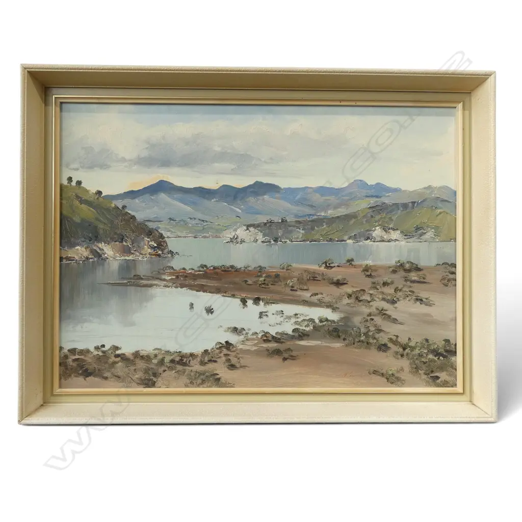 ASTON GREATHEAD, MANGROVE SWAMP COROMANDEL, OIL ON BOARD, 380x535mm Image 1++