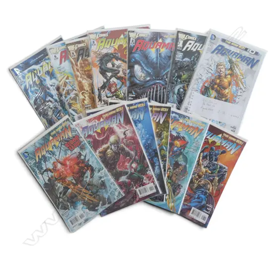 D.C. COMICS THE NEW 52 AQUAMAN 0-13