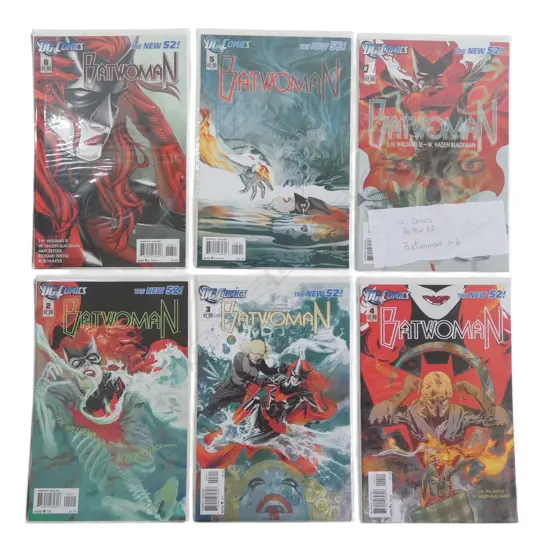 D.C. COMICS THE NEW 52 BATWOMAN 1-6