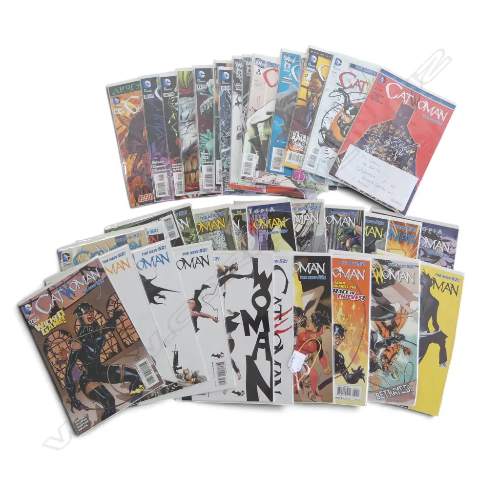 D.C. COMICS THE NEW 52 CATWOMAN 0-40 Incl. ALTERNATE CONVER No.1 + ANNUAL Image 1++