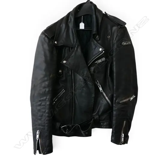 HEIN GERICKE LEATHER JACKET SZ 50