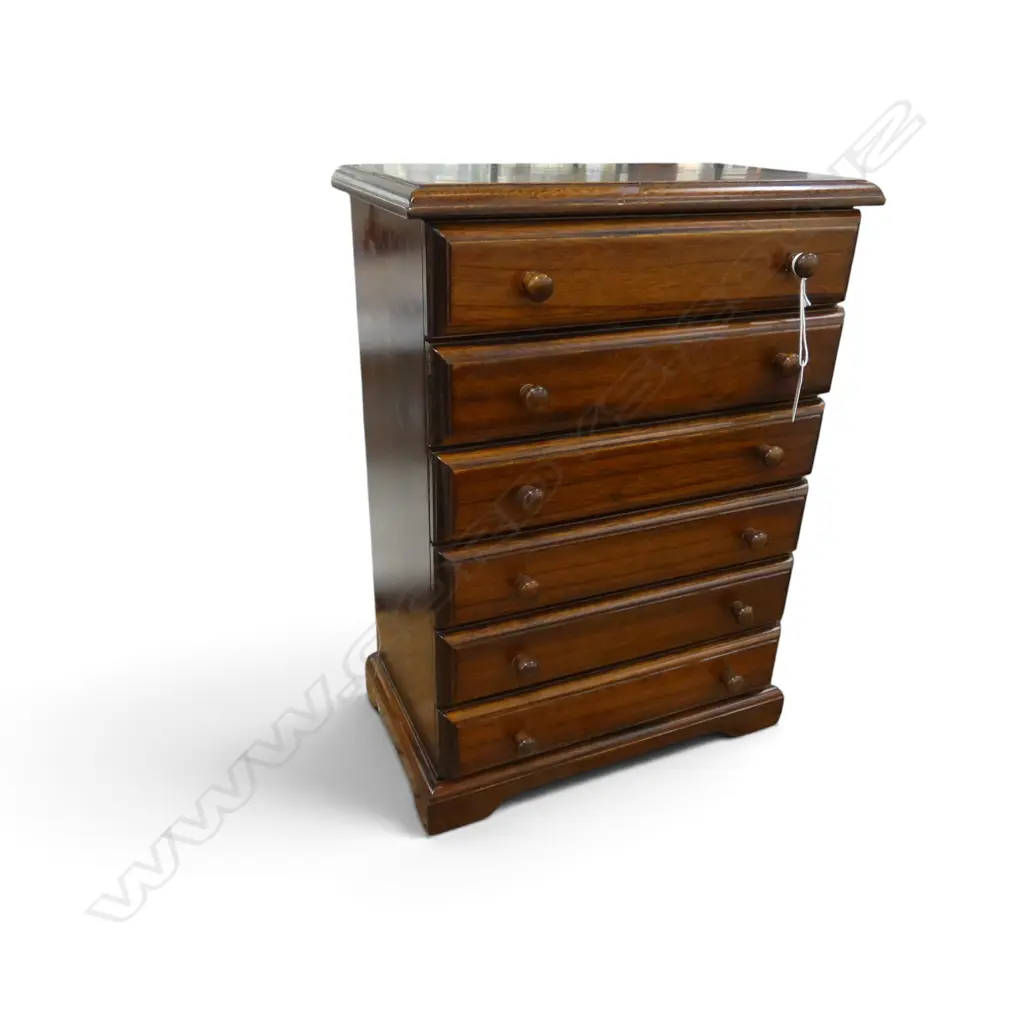 6 DRAWER COLLECTORS CABINET 310x175x430mm Image 1++