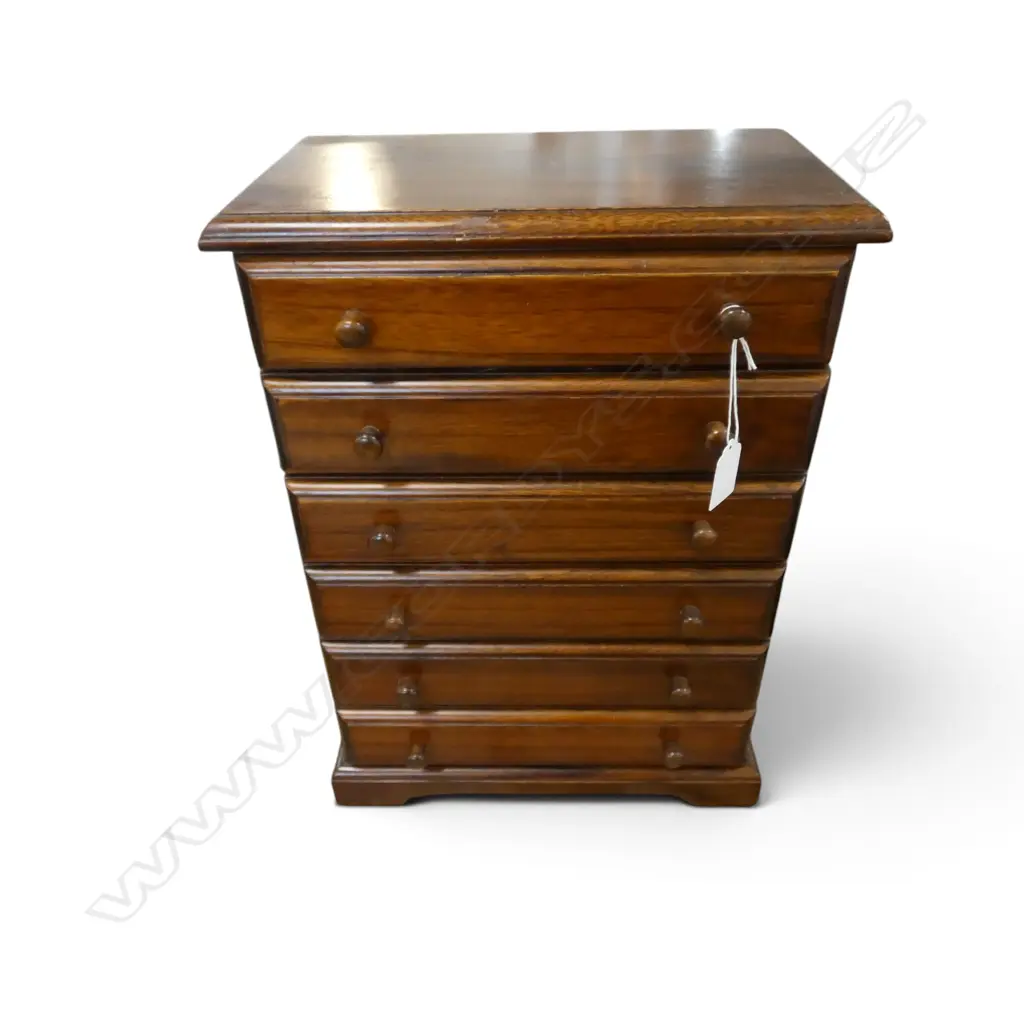 6 DRAWER COLLECTORS CABINET 310x175x430mm Image 1++