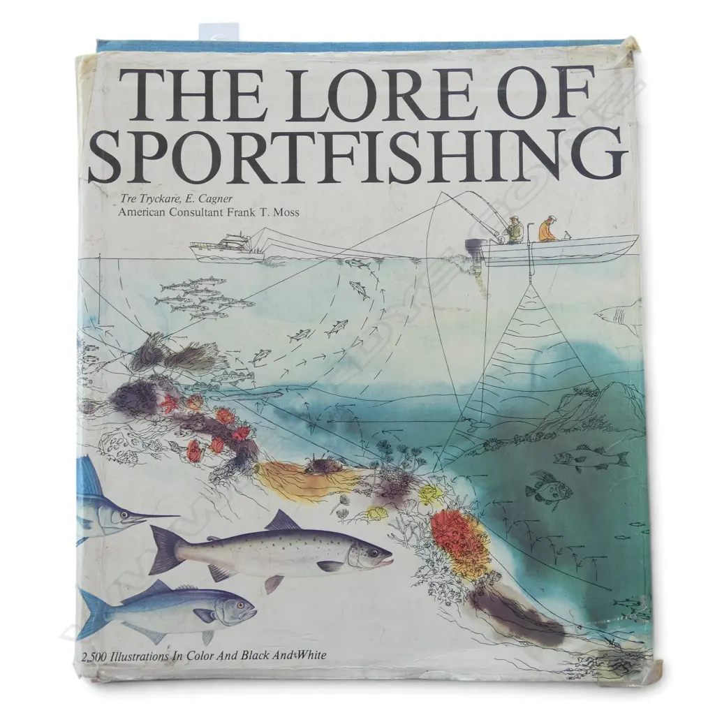 THE LORE OF SPORTFISHING by TRE TRYCKARE, E. CAGNER & FRANK T. MOSS Image 1++