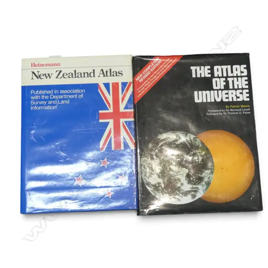 NEW ZEALAND ATLAS + THE ATLAS OF THE UNIVERSE