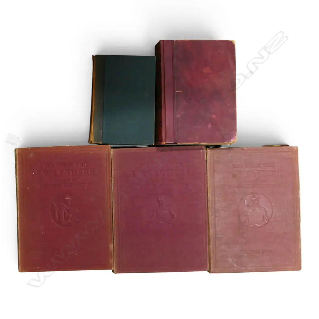 3 VOLS. THE GREAT WAR - I WAS THERE by HAMMERTON + 2 OTHER ANTIQUE VOLUMES Image 1++