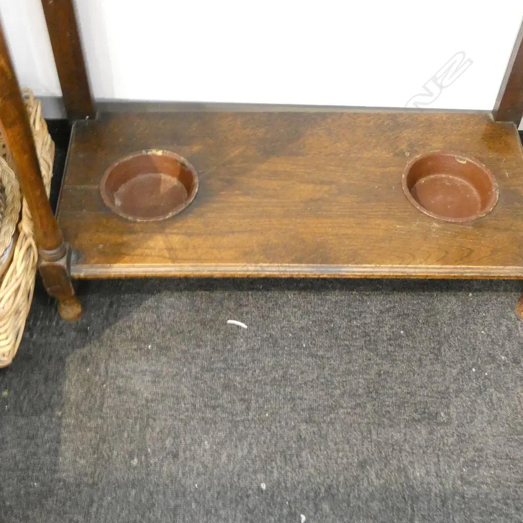 ANTIQUE OAK HALL STAND vendor acquired in Scotland 840x340x1930mm Image 1++