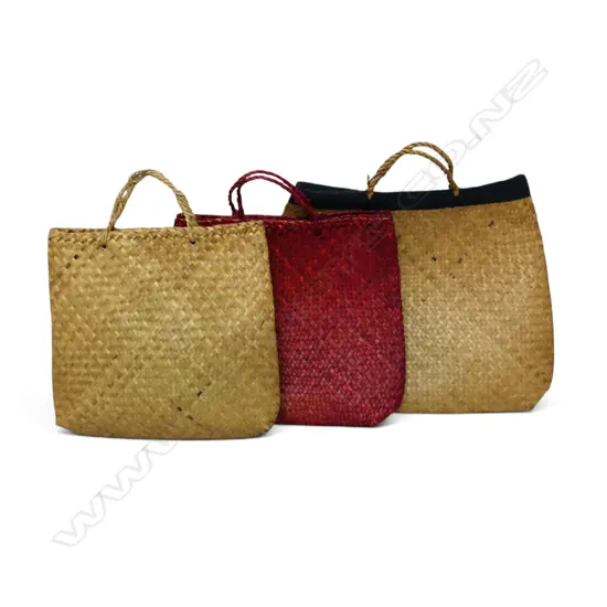 3 WOVEN BAGS H.400mm