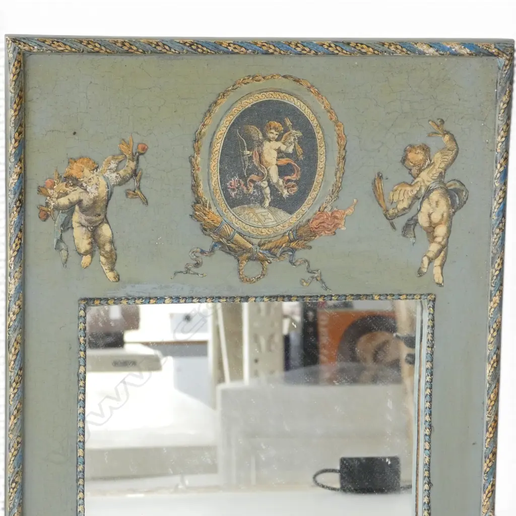 2 VINTAGE TRUMEAU MIRRORS 360x265mm Image 1++