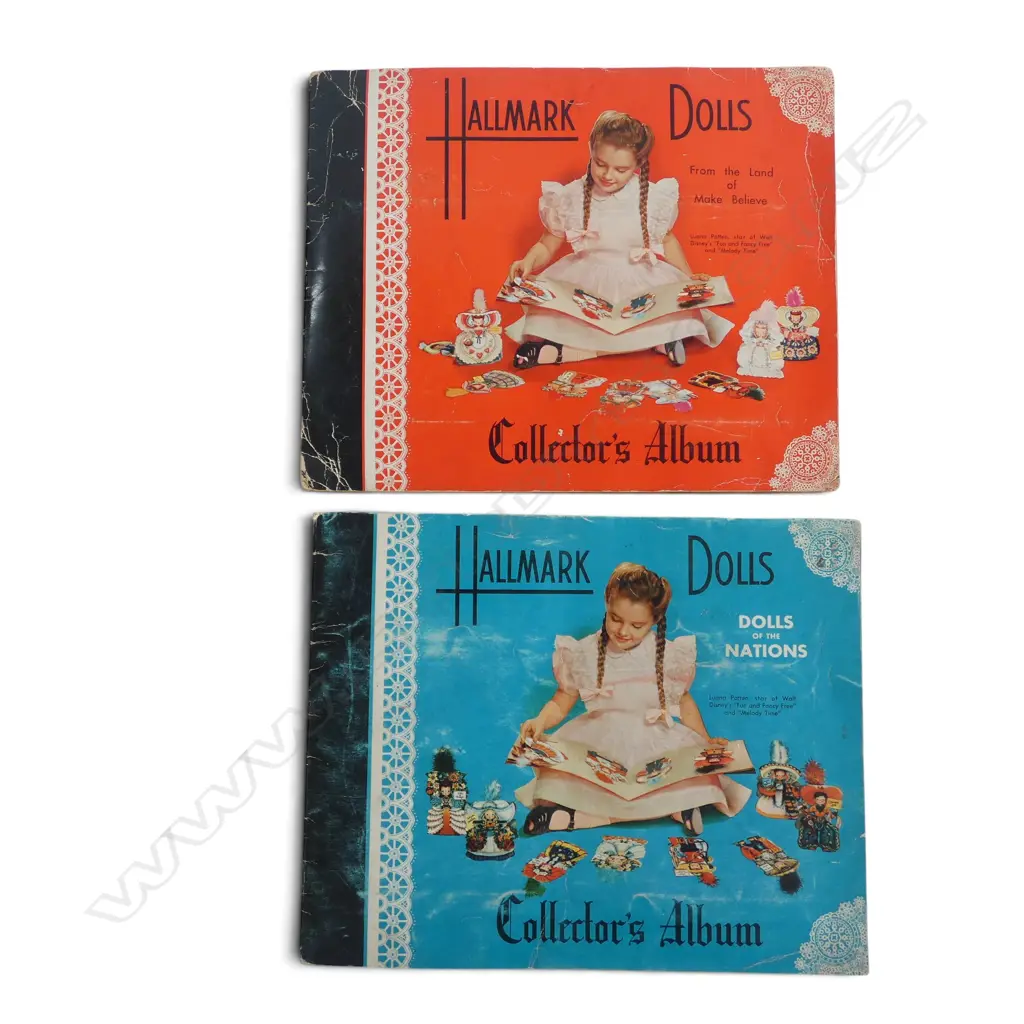 2 VINTAGE BOOKS CHILDREN'S CUT OUT DOLLS Image 1++