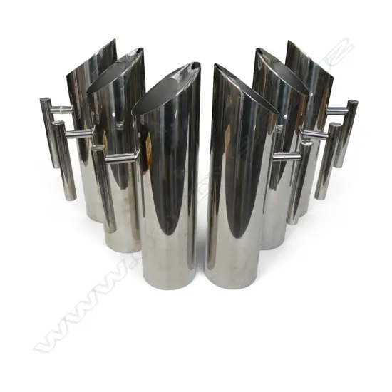 6 1.7L STAINLESS STEEL WATER JUGS H.340mm