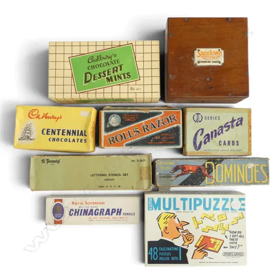 ASST. VINTAGE GAMES ETC
