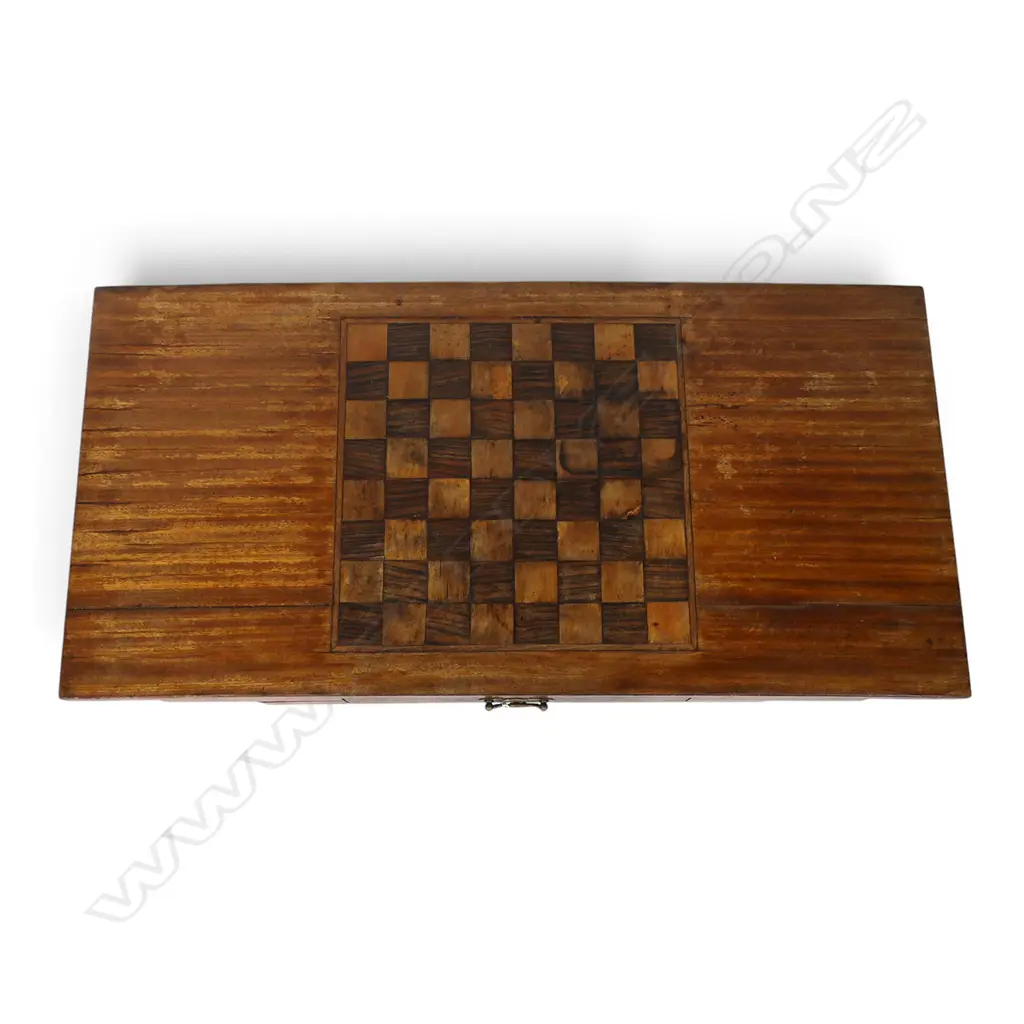 VINTAGE COFFEE TABLE w. drawer & game top, faults 920x460x420mm Image 1++