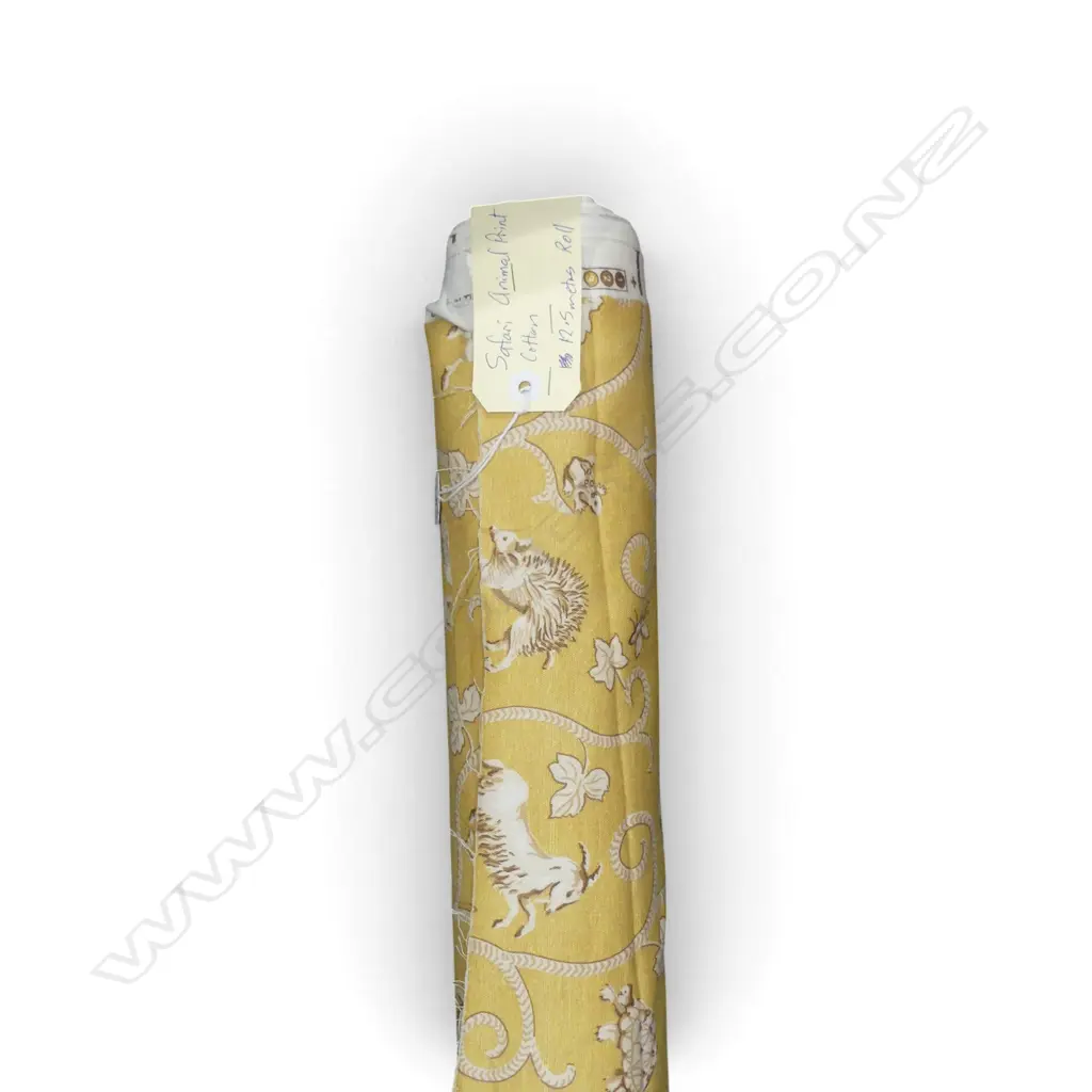 FABRIC BOLT; SAFARI ANIMAL PRINT, COTTON, 12.5m Image 1++