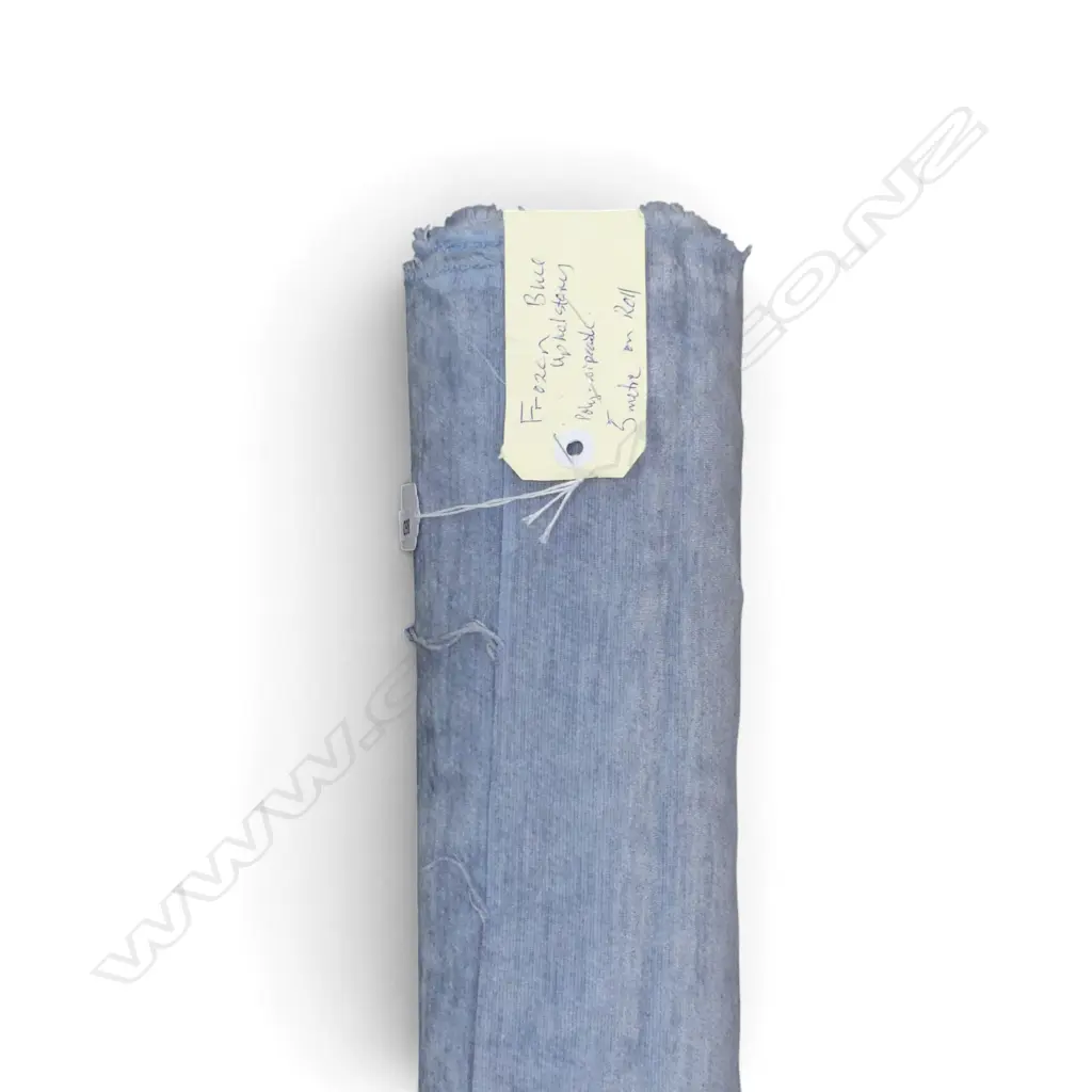 FABRIC BOLT; FROZEN BLUE, UPHOLSTERY, 5M Image 1++