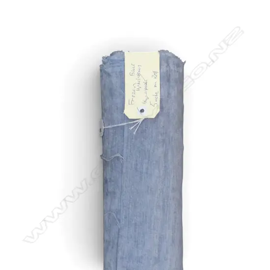 FABRIC BOLT; FROZEN BLUE, UPHOLSTERY, 5M