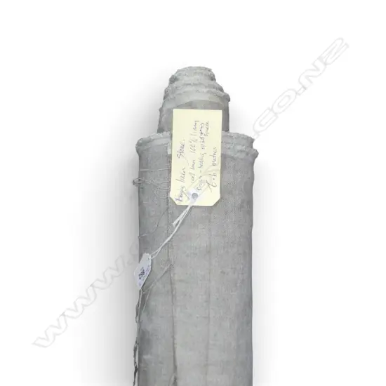 FABRIC BOLT; HEAVY LINEN STONE, 6.6M