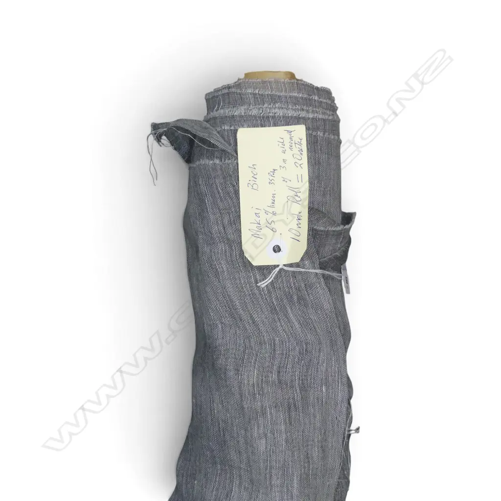 FABRIC BOLT; MAKAI BIRCH, 65% LINEN 35% POLY, 10M L 3M W Image 1++