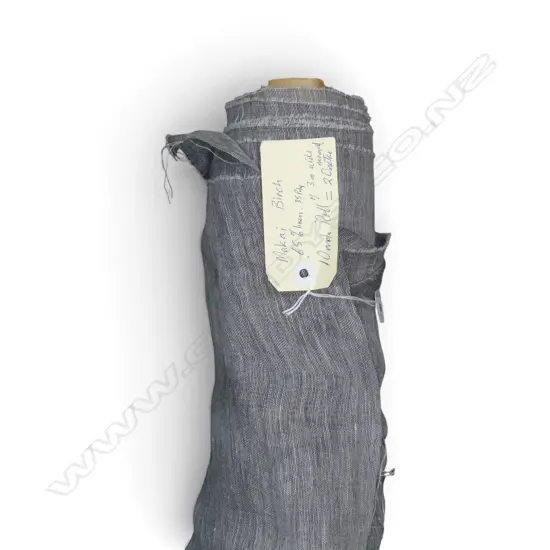 FABRIC BOLT; MAKAI BIRCH, 65% LINEN 35% POLY, 10M L 3M W