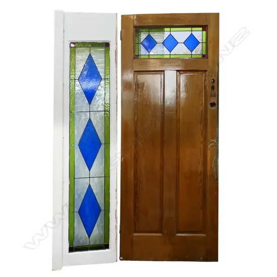 LEAD LIGHT PANEL 2100x500mm & MATCHING DOOR 2100x810mm