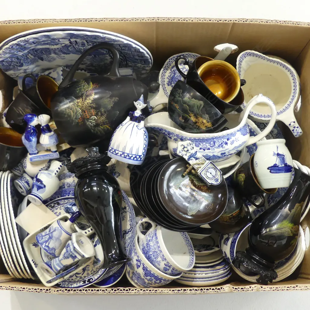 ASST. DELFT / B/W CHINA ETC Image 1++