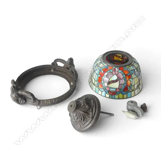 LEAD LIGHT PENDANT 350mm dia